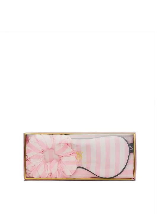 Zdjęcie produktu Heritage Stripe 3-częściowy zestaw satynowych akcesoriów do snu Victoria's Secret