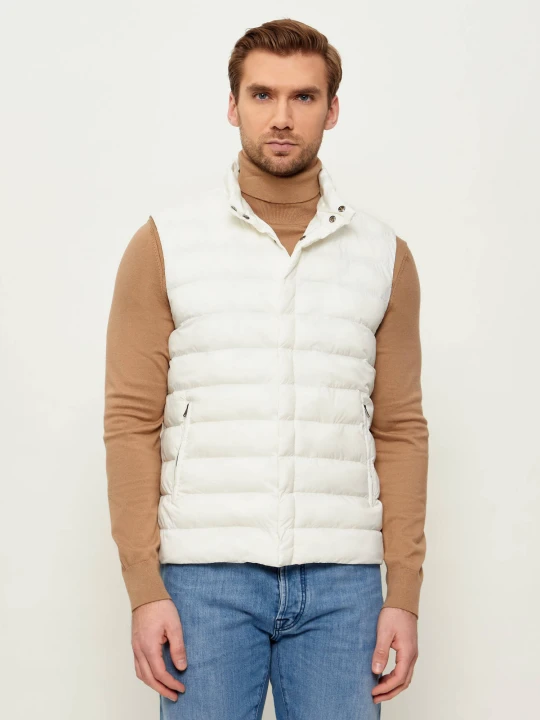 Zdjęcie produktu Herno Bezrękawnik | Regular Fit biały