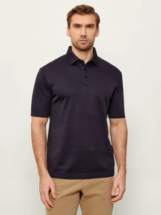 Zdjęcie produktu Herno Polo | Regular Fit granatowy