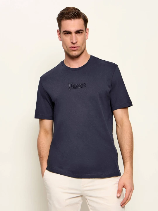 Zdjęcie produktu Herno T-shirt | Regular Fit granatowy