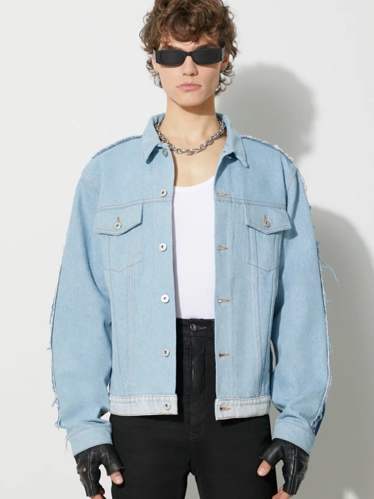 Zdjęcie produktu Heron Preston kurtka jeansowa Washed Insideout Reg Jkt