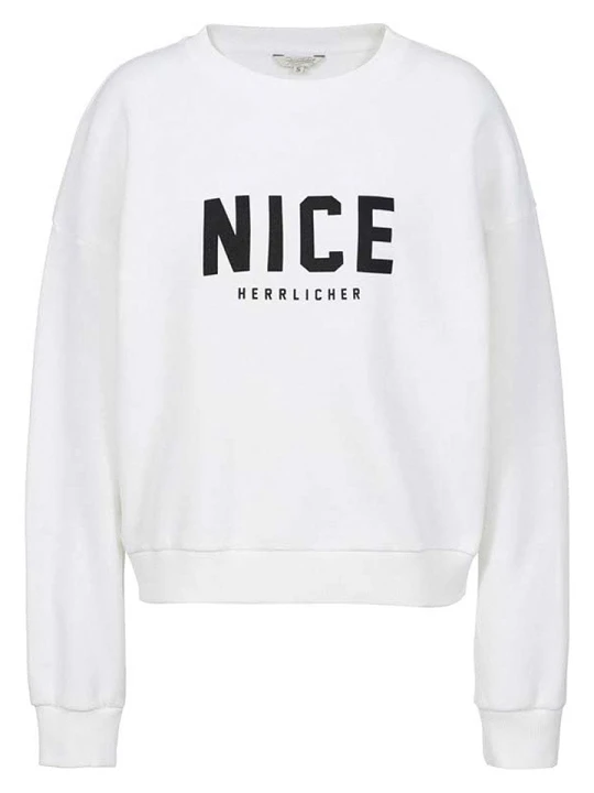 Zdjęcie produktu Herrlicher Bluza "Christy" w kolorze białym rozmiar: L