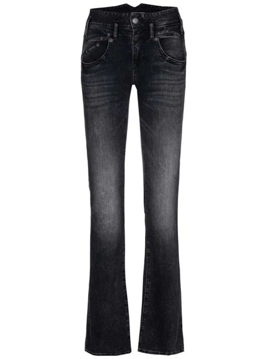 Zdjęcie produktu Herrlicher Dżinsy "Pearl" - Bootcut fit - w kolorze czarnym rozmiar: W31 / L32