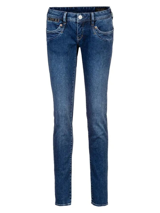 Zdjęcie produktu Herrlicher Dżinsy "Piper" - Slim fit - w kolorze granatowym rozmiar: W28/L32