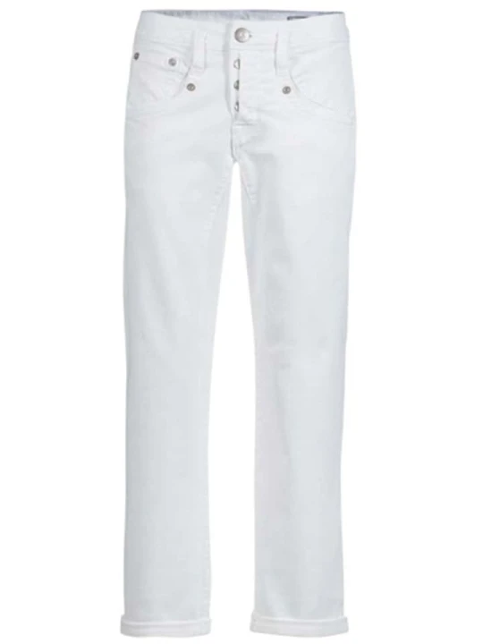 Zdjęcie produktu Herrlicher Dżinsy "Shyra" - Tapered fit - w kolorze białym rozmiar: W28