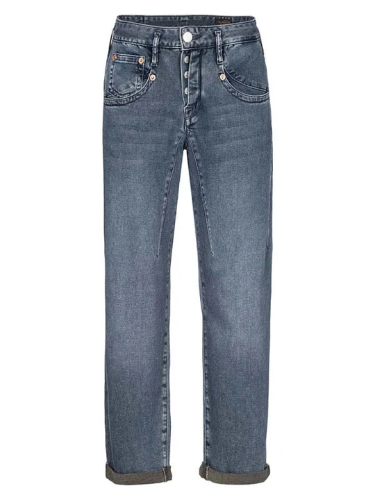 Zdjęcie produktu Herrlicher Dżinsy "Shyra" - Tapered fit - w kolorze niebieskim rozmiar: W27
