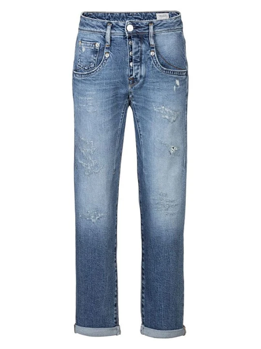 Zdjęcie produktu Herrlicher Dżinsy "Shyra" - Tapered fit - w kolorze niebieskim rozmiar: W29