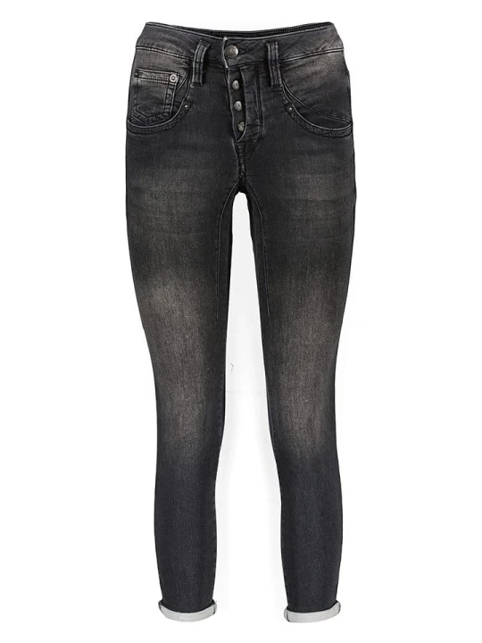 Zdjęcie produktu Herrlicher Dżinsy - Skinny fit - w kolorze czarnym rozmiar: W24