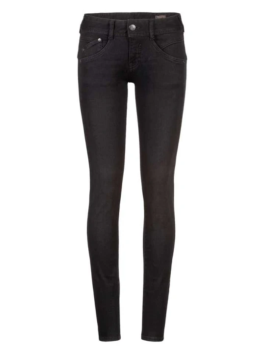 Zdjęcie produktu Herrlicher Dżinsy - Skinny fit - w kolorze czarnym rozmiar: W28