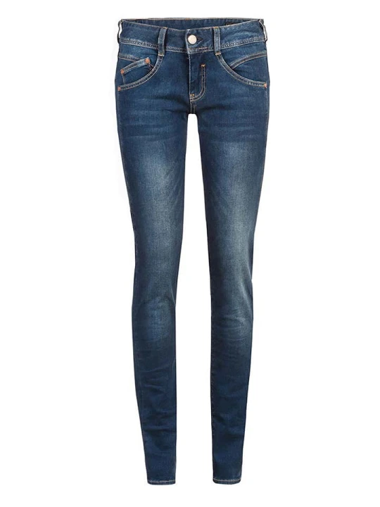 Zdjęcie produktu Herrlicher Dżinsy - Skinny fit - w kolorze granatowym rozmiar: W24