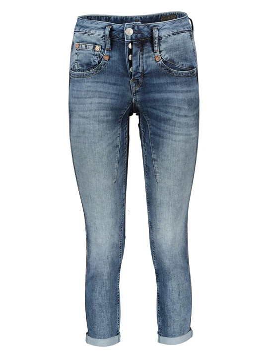 Zdjęcie produktu Herrlicher Dżinsy - Skinny fit - w kolorze niebieskim rozmiar: W24