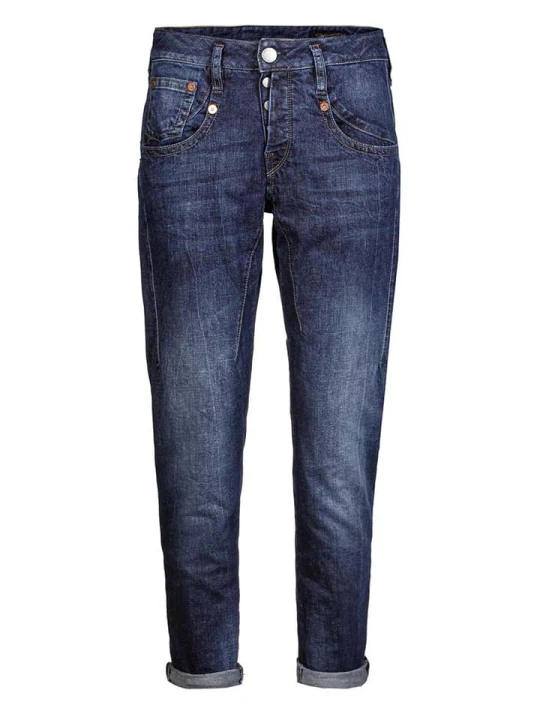Zdjęcie produktu Herrlicher Dżinsy - Tapered fit - w kolorze granatowym rozmiar: W24