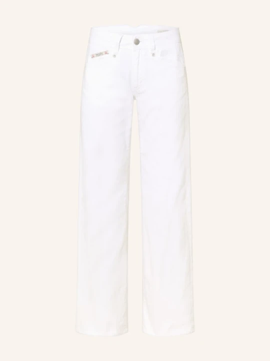 Zdjęcie produktu Herrlicher Dżinsy Z Szerokimi Nogawkami Prime weiss 854 silk