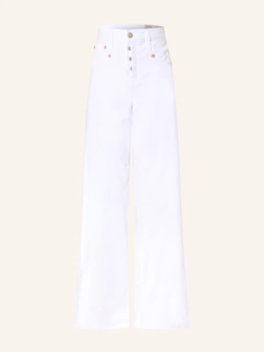 Zdjęcie produktu Herrlicher Dżinsy Z Szerokimi Nogawkami Shyra weiss 854 silk