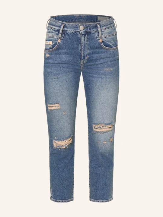 Zdjęcie produktu Herrlicher Jeansy Skinny Breezy blau 853 iconic destroyed