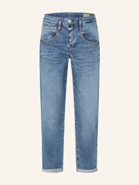 Zdjęcie produktu Herrlicher Jeansy Straight Shyra blau 877 sun faded