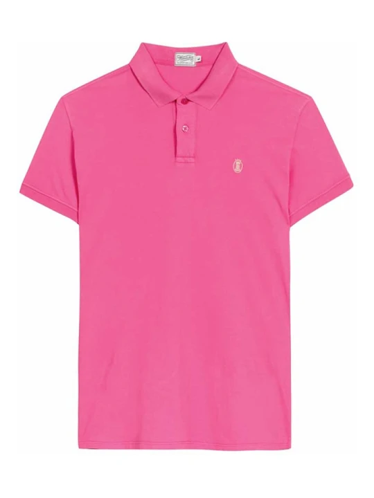 Zdjęcie produktu Herrlicher Koszulka polo "Score" w kolorze różowym rozmiar: XL