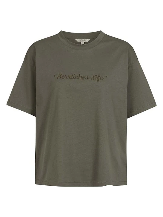 Zdjęcie produktu Herrlicher Koszulka "Stinella" w kolorze khaki rozmiar: XS