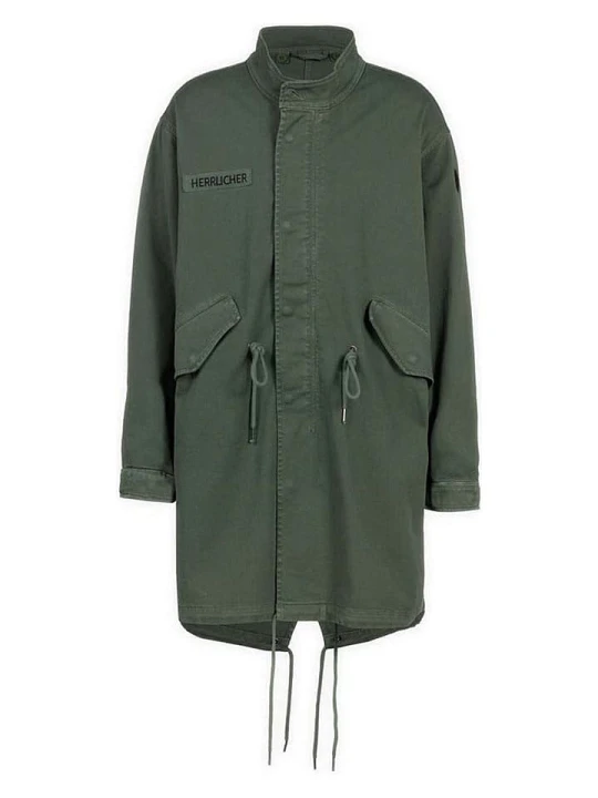 Zdjęcie produktu Herrlicher Parka "Iso O-FIN" w kolorze ciemnozielonym rozmiar: 3XL