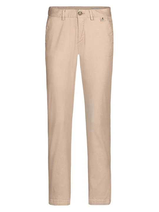 Zdjęcie produktu Herrlicher Spodnie chino "Lovely" w kolorze beżowym rozmiar: W27