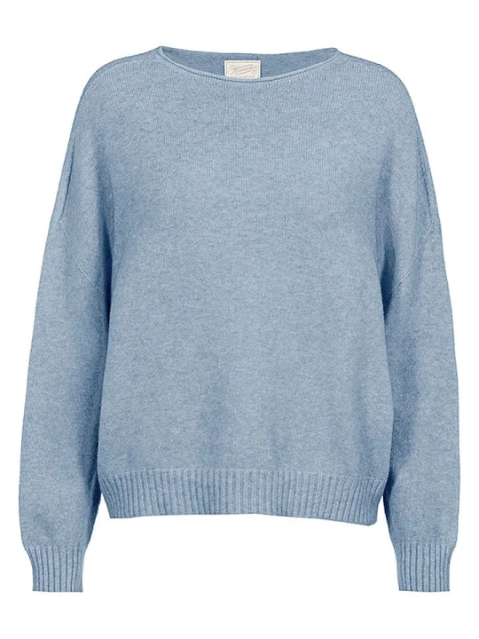 Zdjęcie produktu Herrlicher Sweter "Isanna" w kolorze błękitnym rozmiar: L