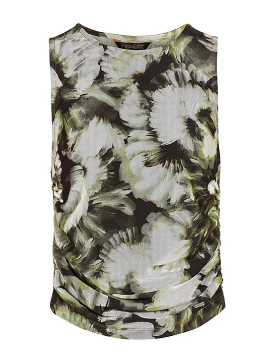 Zdjęcie produktu Herrlicher Top w kolorze czarno-zielonym rozmiar: XS