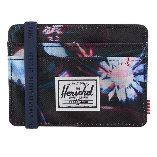 Zdjęcie produktu Herschel Charlie RFID Wallet 10360-05745, Damskie, Czarne, portfele, poliester, rozmiar: One size