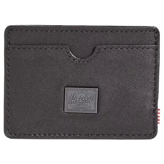 Zdjęcie produktu Herschel Charlie Wallet 10845-00001, Unisex, Czarne, portfele, skóra naturalna, rozmiar: One size