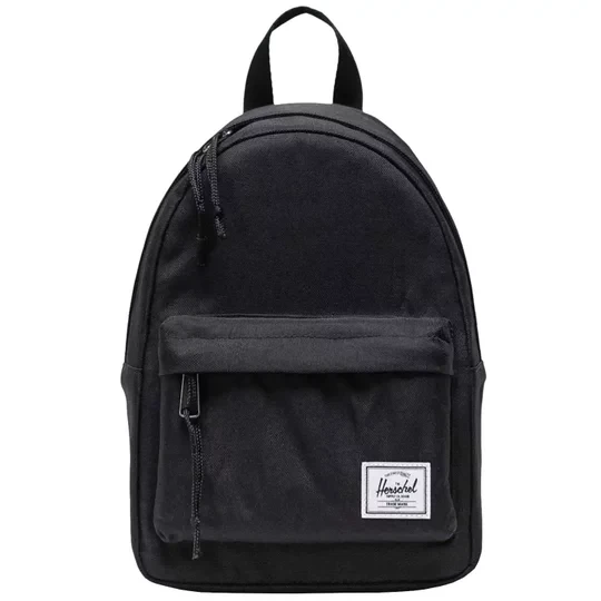 Zdjęcie produktu Herschel Classic Mini Backpack 11379-00001, Unisex, Czarne, plecaki, poliester, rozmiar: One size