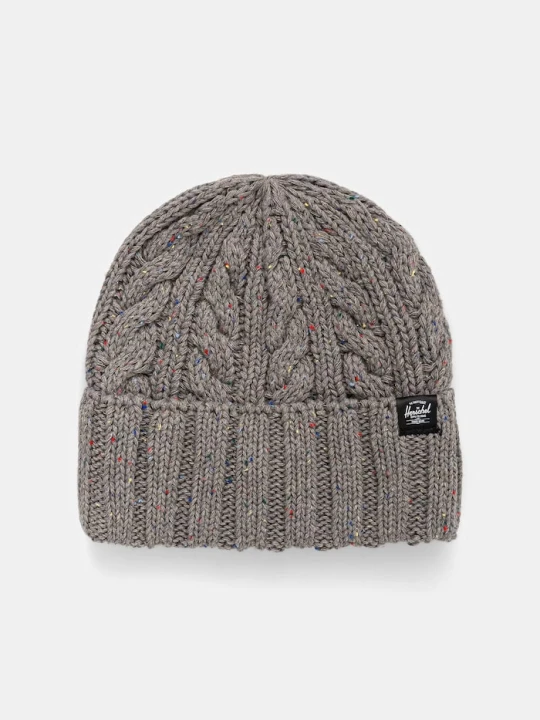 Zdjęcie produktu Herschel czapka beanie z dodatkiem wełny Ellis Cable szary