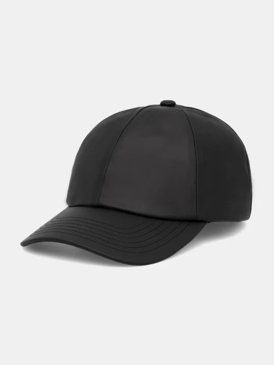 Zdjęcie produktu Herschel czapka z daszkiem Sylas Rain czarny