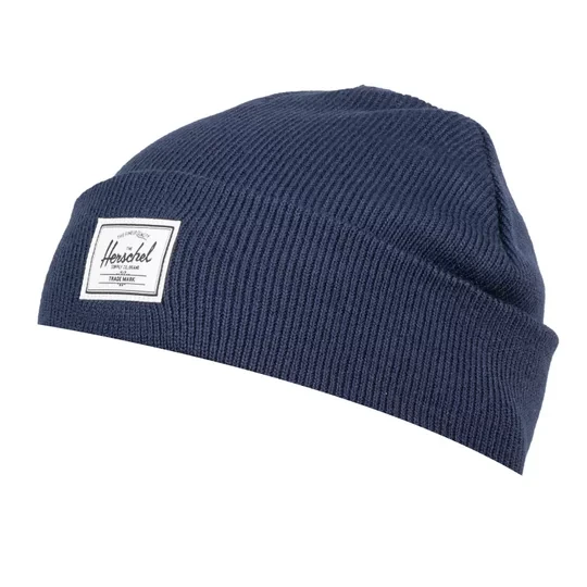 Zdjęcie produktu Herschel Elmer Beanie 1065-1897, Męskie, Granatowe, czapki, akryl, rozmiar: One size