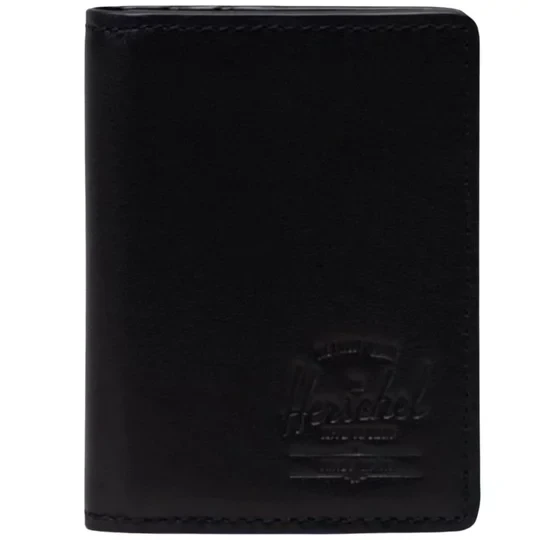 Zdjęcie produktu Herschel Gordon Leather RFID Wallet 11148-00001, Unisex, Czarne, portfele, skóra licowa, rozmiar: One size