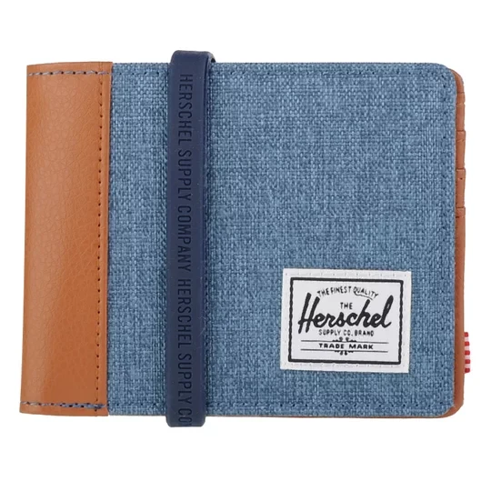 Zdjęcie produktu Herschel Hank RFID Wallet II 11150-05727, Unisex, Niebieskie, portfele, poliester, rozmiar: One size