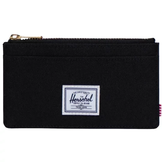 Zdjęcie produktu Herschel Oscar Large Cardholder Wallet 30070-00001, Unisex, Czarne, portfele, poliester, rozmiar: One size