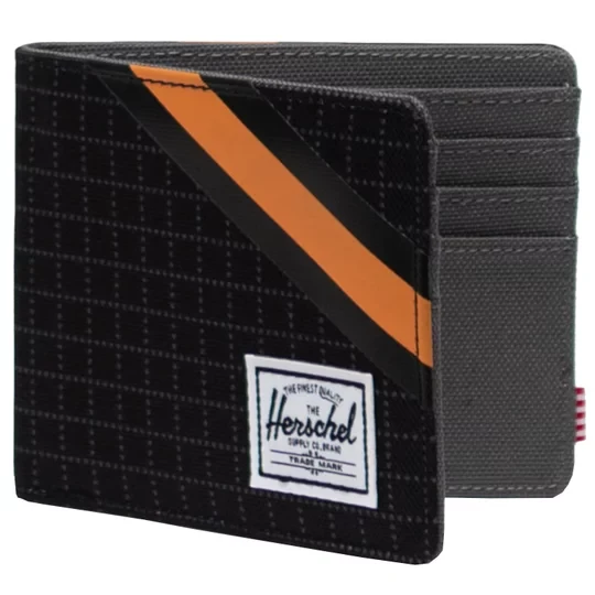 Zdjęcie produktu Herschel Roy Wallet 10363-05722, Unisex, Czarne, portfele, poliester, rozmiar: One size