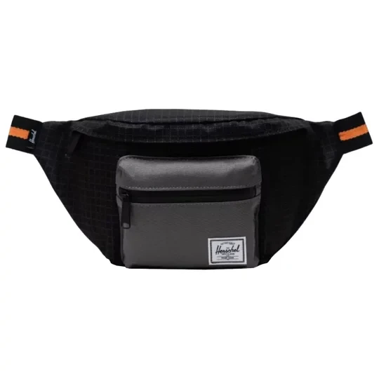 Zdjęcie produktu Herschel Seventeen Waist Bag 10017-05722, Unisex, Czarne, nerki, poliester, rozmiar: One size