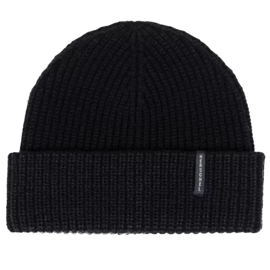 Zdjęcie produktu Herschel Watch Cap Vertical ID Beanie 50356-00001, Unisex, Czarne, czapki, akryl, rozmiar: One size