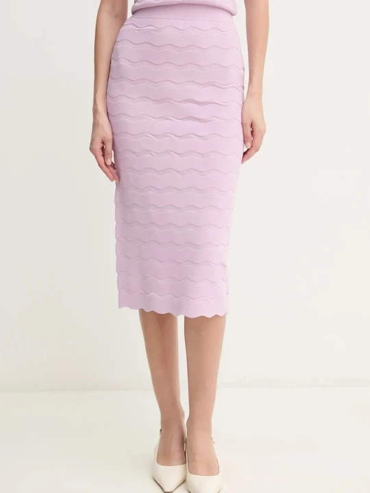 Zdjęcie produktu Herve Leger spódnica Eloise Hervé Léger różowy