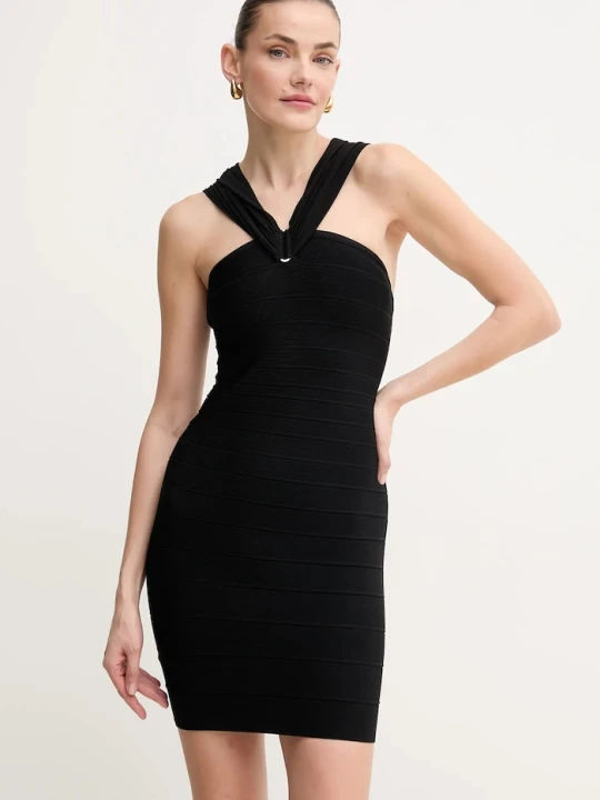 Zdjęcie produktu Herve Leger sukienka Celine Hervé Léger czarny