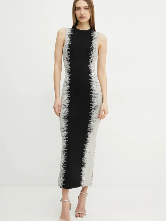 Zdjęcie produktu Herve Leger sukienka Ruby Hervé Léger czarny