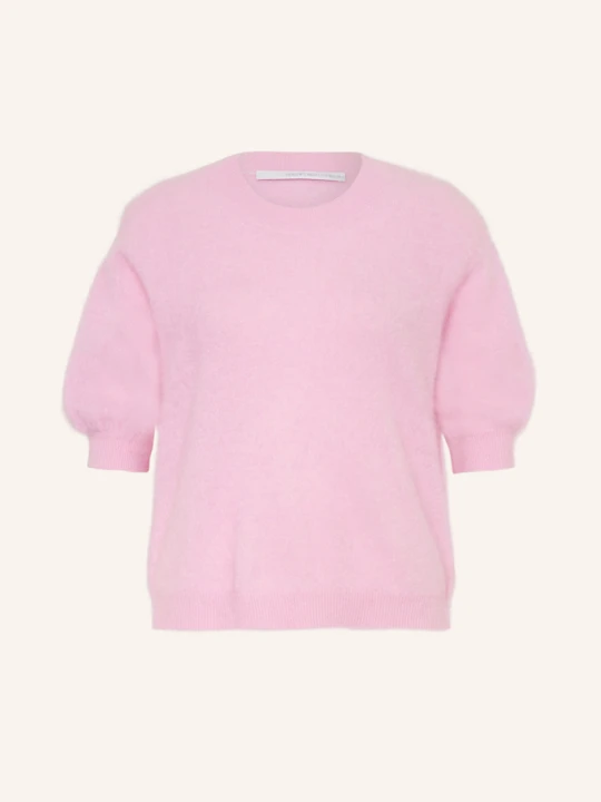 Zdjęcie produktu Herzen's Angelegenheit Dzianinowa Koszulka Z Kaszmiru rosa MOCNORÓŻOWY