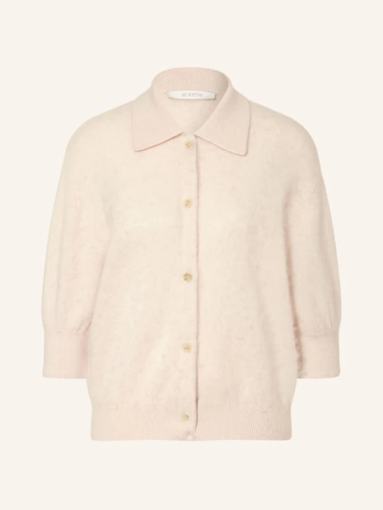 Zdjęcie produktu Herzens Bluzka Z Dzianiny Lea Z Rękawami 3 / 4 beige