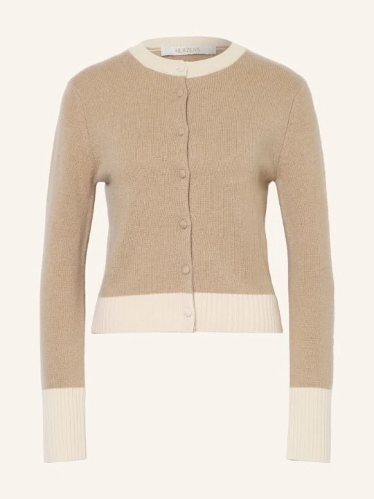 Zdjęcie produktu Herzens Sweter Z Kaszmiru beige