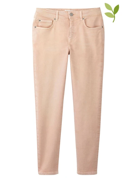 Zdjęcie produktu Hessnatur Dżinsy - Skinny fit - w kolorze brzoskwiniowym rozmiar: W33/L29