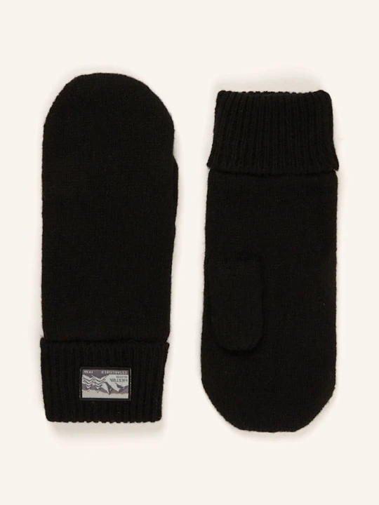 Zdjęcie produktu Hestra Rękawiczki Jednopalcowe Raggwool Mitt schwarz CZARNY