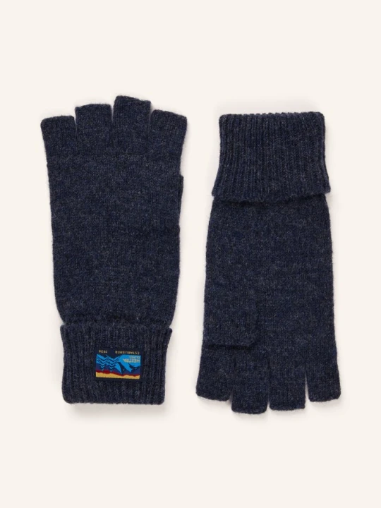 Zdjęcie produktu Hestra Rękawiczki Raggwool Half Finger blau beżowy