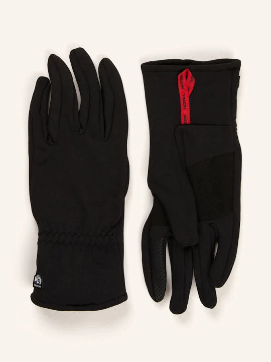 Zdjęcie produktu Hestra Rękawiczki Sportowe Touch Point Fleece Liner Sr. Z Funkcją Obsługi Ekranów Dotykowych schwarz CZARNY