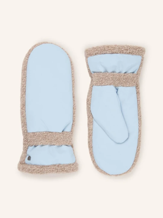 Zdjęcie produktu Hestra Rękawiczki Z Jednym Palcem Ronja Z Futerkiem Typu Teddy blau