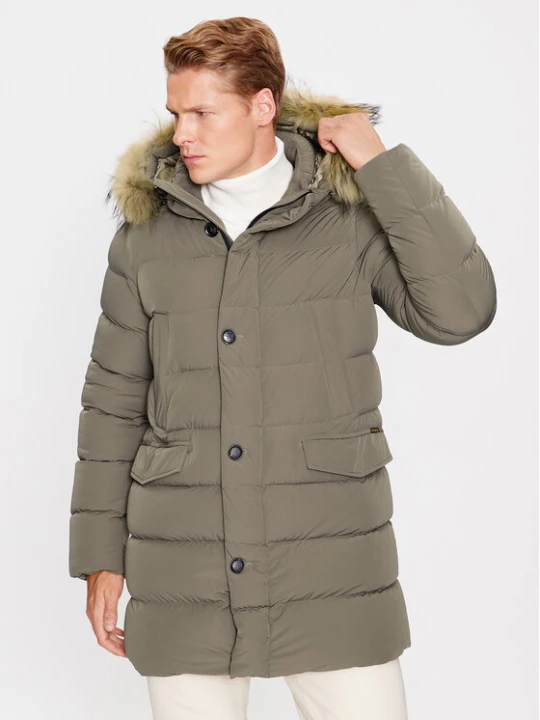 Zdjęcie produktu Hetregó Kurtka puchowa Parker 8K436M 23WU07 Szary Regular Fit